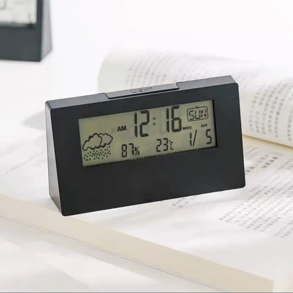 LCD Electric Desk Alarm clock