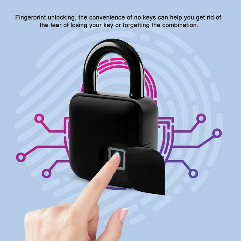 Smart Fingerprint Padlock